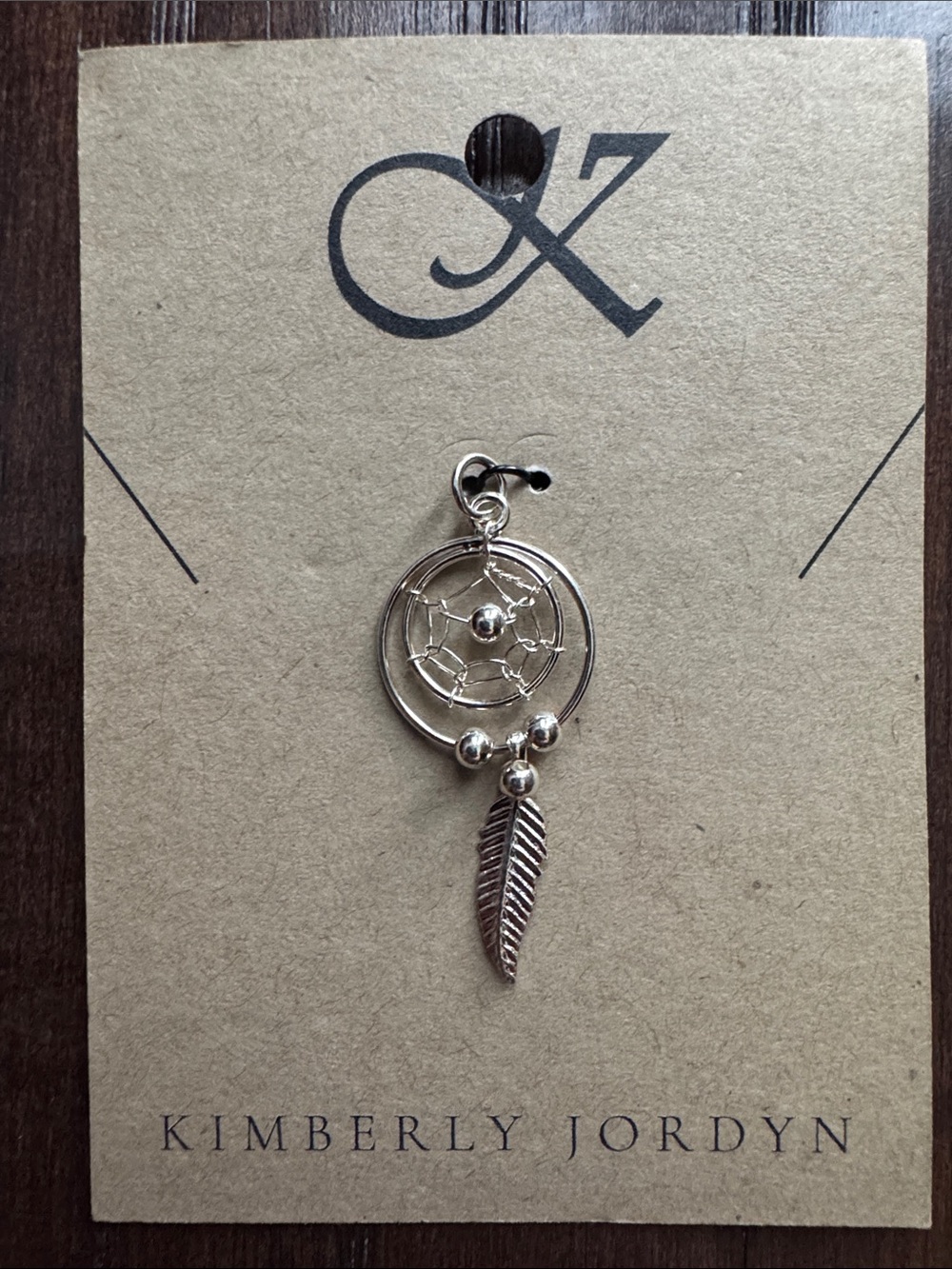 Sterling Silver Dreamcatcher Pendant
